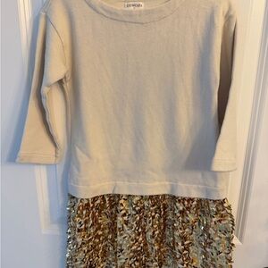Crewcuts Cream Knit dress
